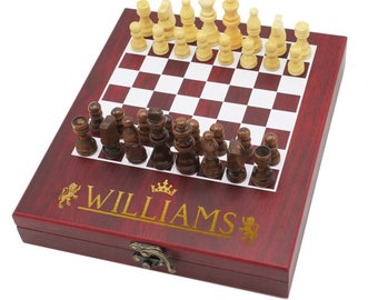 Personalized Royal Chess Set