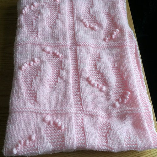 My Puppy Baby Blanket/knitting PATTERN/DK Yarn Etsy