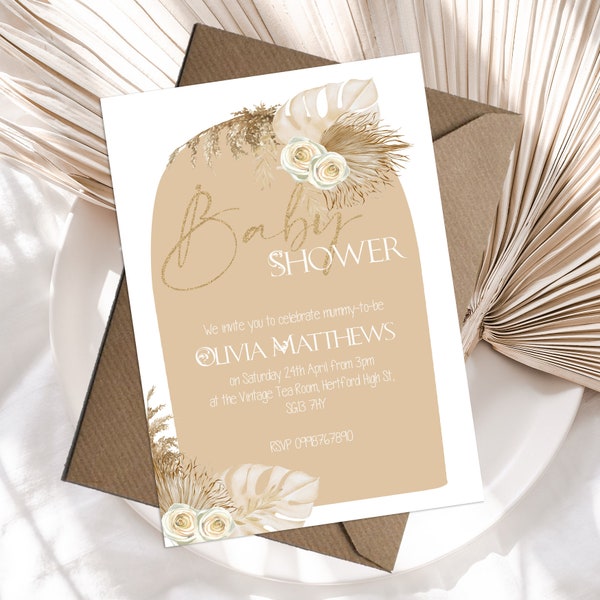 Natural Baby Shower Etsy