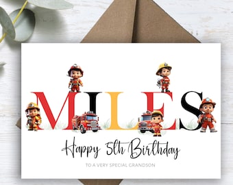 Inviti Di Compleanno Per Bambini A Tema Sam Il Pompiere: Biglietti Per Festa Indimenticabile