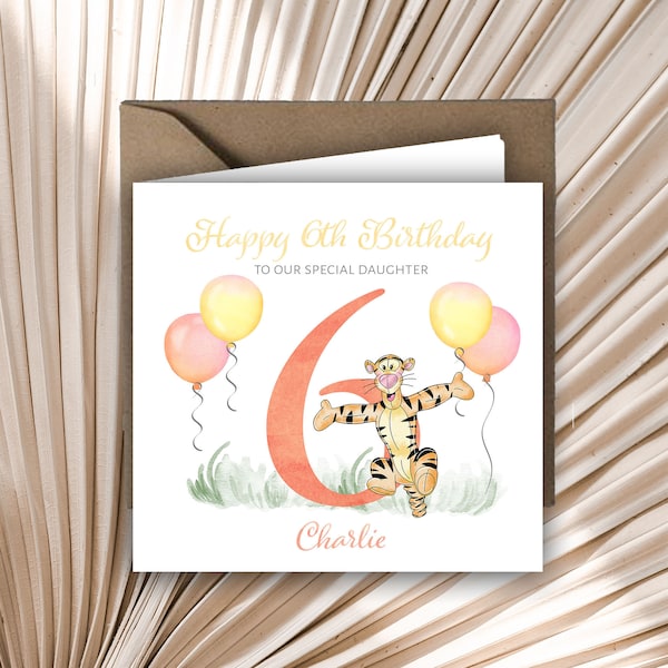 Tigger Birthday - Etsy UK