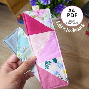 PDF-sömnadsmönster för lapptäcke av tyg (utskrivbar A4-guide - nybörjarvänlig!)