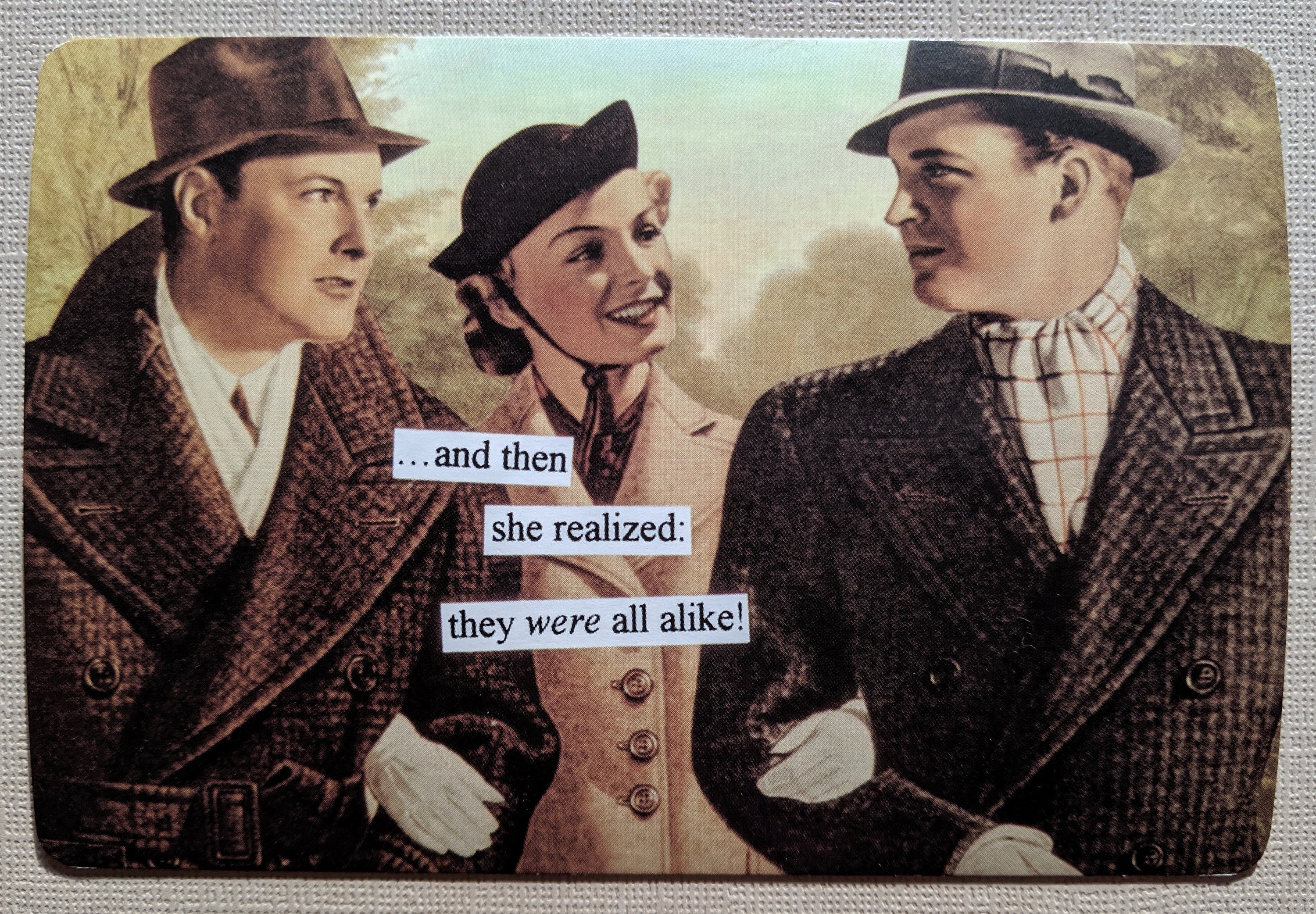 And when at last they. And when at last they