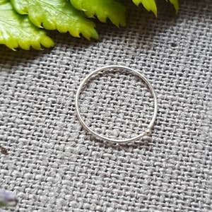 9ct WHITE GOLD Very thin Nose ring in 9ct Gold, ethical jewellery, nose jewellery, thin gold nose ring, ethical jewelry image 6