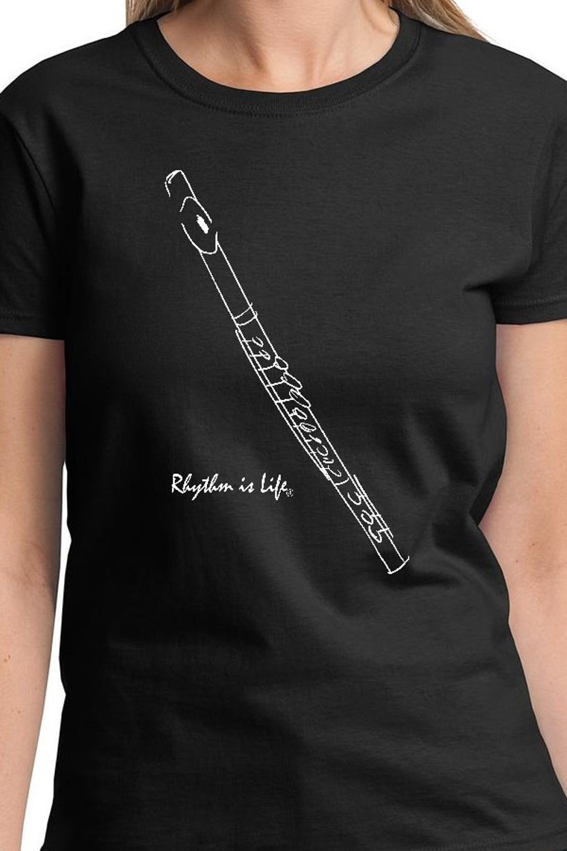 Flute TShirt Etsy