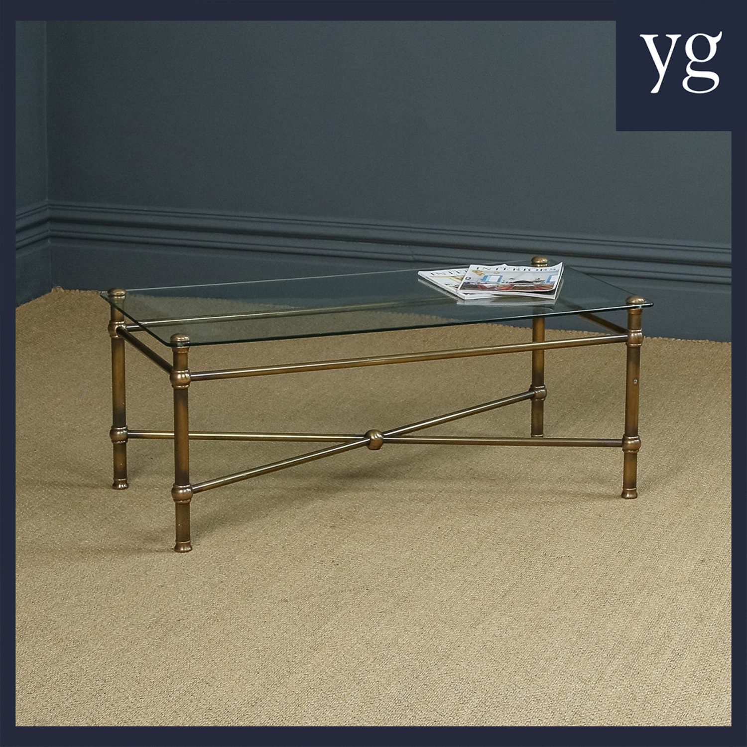 Vintage wrought iron glass top table - Etsy 日本