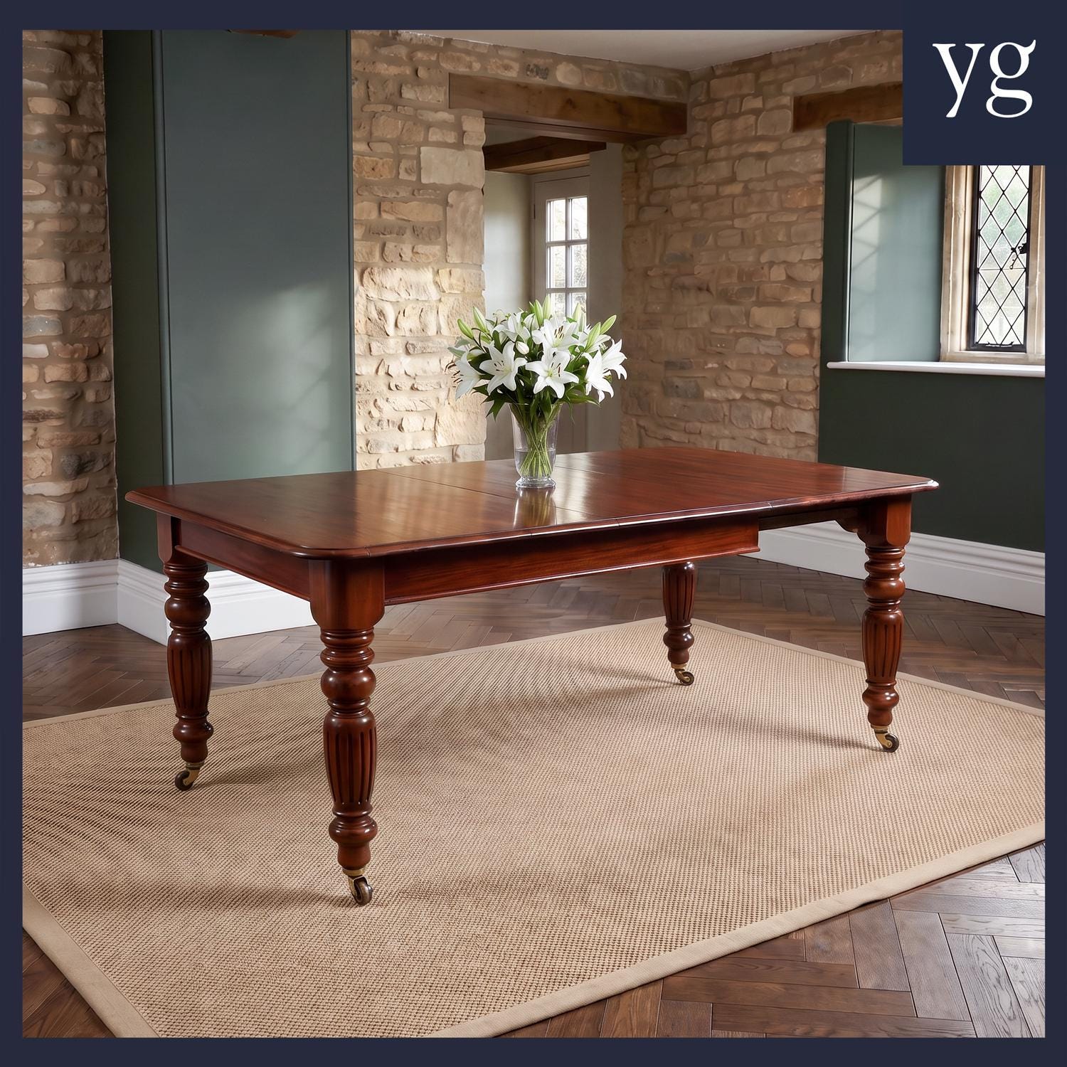 Victorian Six Leg Side Table - Etsy