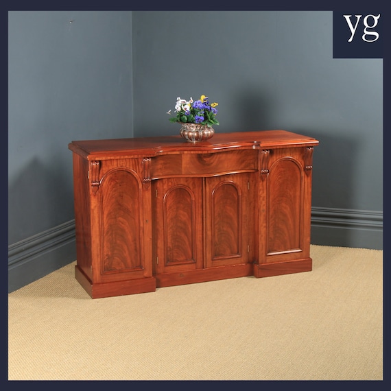 Flame mahogany sideboard deals
