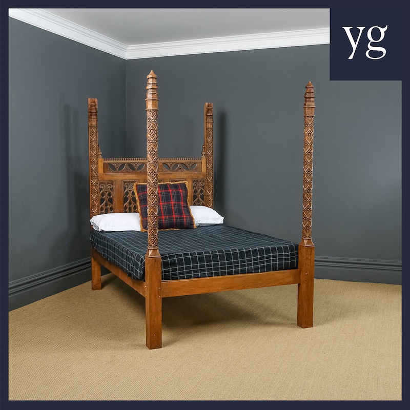 Gothic Bed Frame - Etsy