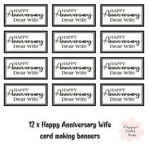Suprimentos para fazer cartões de aniversário, querida esposa, faça seus próprios cartões de aniversário, enfeites para cartões, suprimentos para artesanato, enfeites para cartões, artesanato em papel