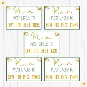 5 décorations pour maman qui fabrique des cartes, cartes de famille, maman le plus susceptible de... fournitures de scrapbooking, fournitures de loisirs créatifs, hauts de forme pour cartes, travaux manuels en papier