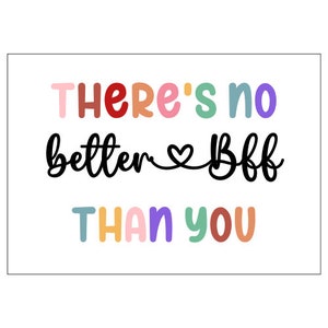 2 grands sentiments « pas de meilleure BFF », famille, meilleurs amis, fabrication de cartes, fournitures de scrapbooking, embellissements d'artisanat, dessus de cartes, travaux manuels