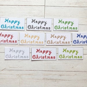 10 vrolijke kerstsentimenten, wenskaarten, banners, kaarten maken, doe-het-zelfartikelen, scrapbookingbenodigdheden, kaartversieringen, kaarttoppers