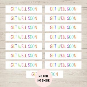 15 striscioni multicolori con la scritta "Get Well Soon", forniture per la creazione di biglietti, crea i tuoi biglietti di auguri fatti a mano, artigianato, scrapbooking