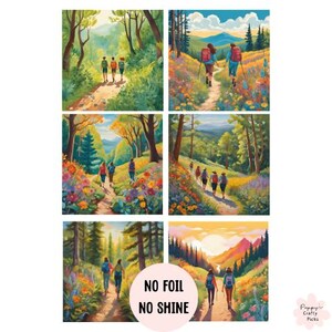 6 toppers voor het maken van wandelkaarten, benodigdheden voor het maken van kaarten, maak je eigen handgemaakte kaarten, kaarten maken voor wandelaars, knutselen, scrapbooking, papercraft