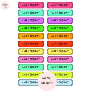 22 bannières de sentiments joyeux anniversaire aux couleurs vives, fabrication de cartes d'anniversaire, faire vos propres cartes d'anniversaire faites main, travaux manuels
