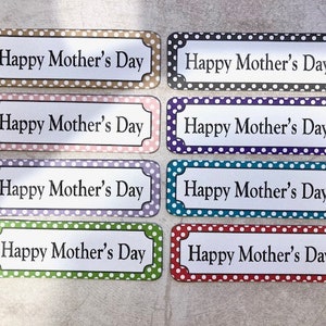 Gelukkige Moederdag kaarten maken, polka dot, sentimenten, groetenbanners, maak je eigen kaarten voor mama, scrapbookingbenodigdheden, familieknutselen