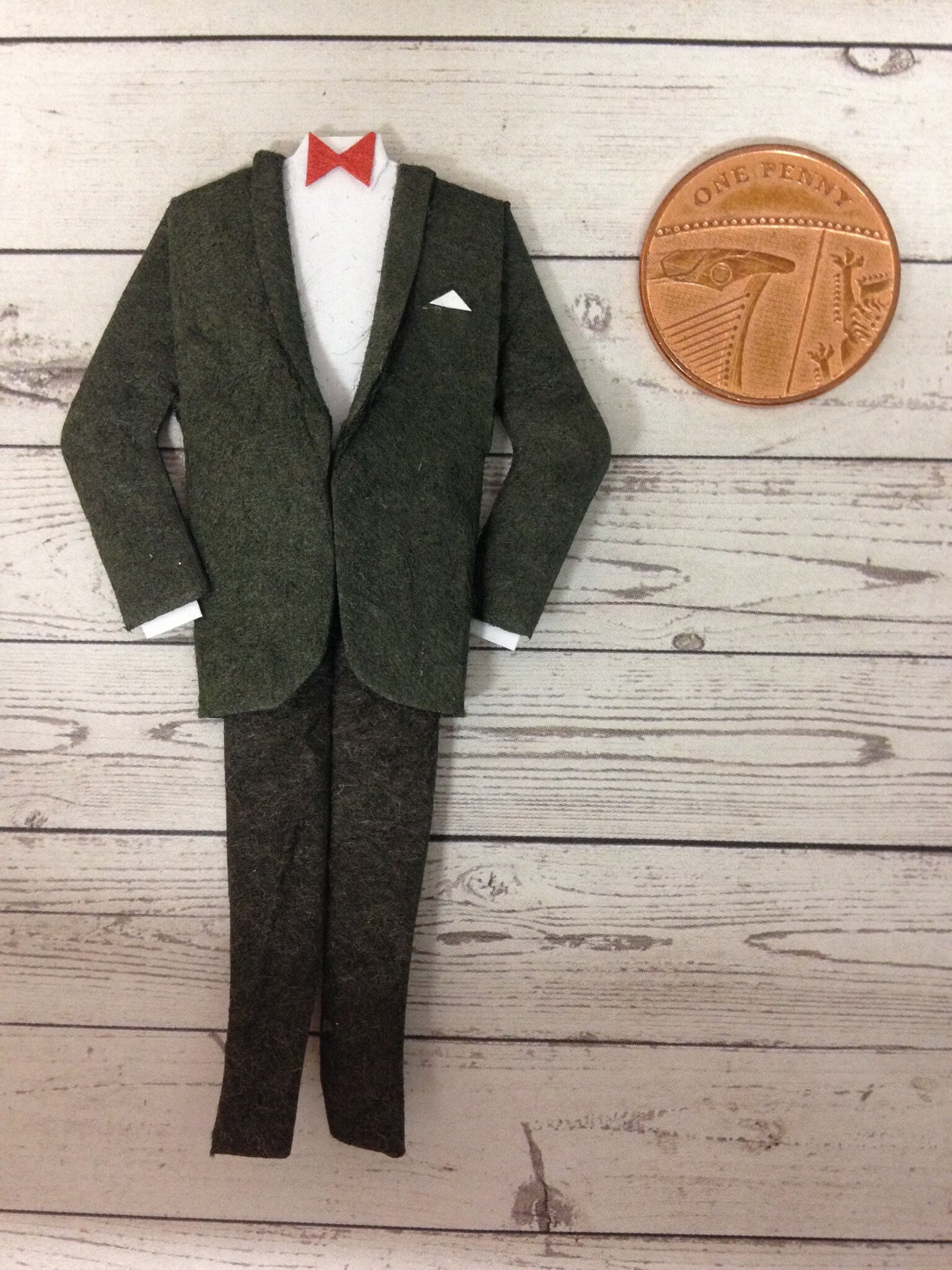 Pack of 5 diecut mulberry paper tuxedo dinner jacket Etsy