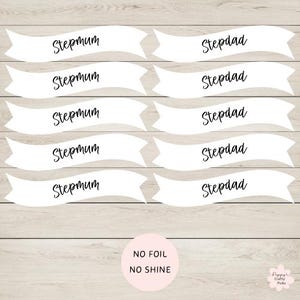 10 striscioni per biglietti di auguri per matrigna e patrigno, forniture per biglietti, crea i tuoi biglietti di auguri fatti a mano, artigianato fai da te, scrapbooking, lavori di carta