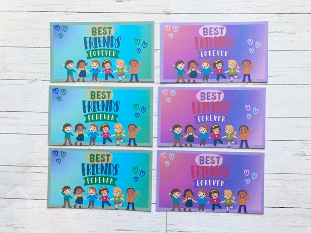 6 Best Friends Forever Sentiments, Last Day of School, Card Making ...