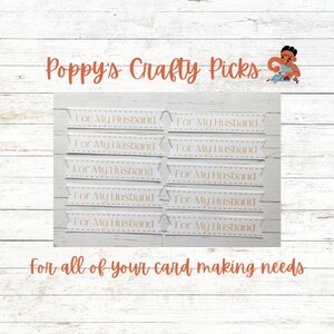 10 życzeń dla mojego męża / banery z życzeniami / Dzień Ojca / tworzenie kartek / materiały rzemieślnicze / materiały do scrapbookingu / ozdoby kartek