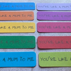 10 sentimenti per la Festa della mamma, creazione di biglietti, Come una mamma, crea i tuoi biglietti per la Festa della mamma, materiali artigianali, materiali per scrapbooking, striscioni di auguri
