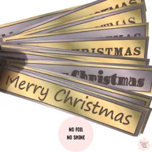 22 gold & silver Merry Christmas Kartenherstellung, Gruß Banner, Scrapbooking Zubehör, Bastel Zubehör, Karten Verzierungen
