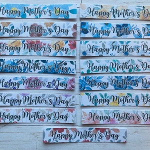 15 cartes florales pour la fête des mères, fabrication de bannières, embellissements, sentiments, décoration de cartes, création de cartes de fête des mères, scrapbooking