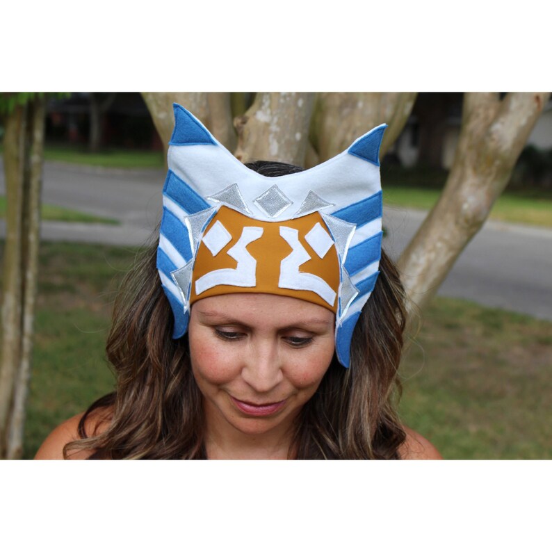 Ahsoka Tano running headband performance fabric Etsy