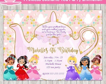 Sofia The First Tea Party Invitations 9