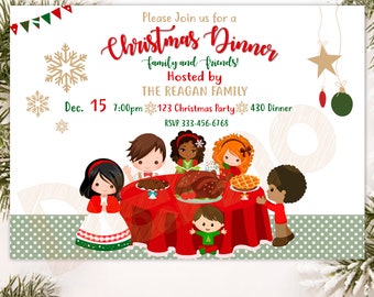 Christmas dinner invites deals