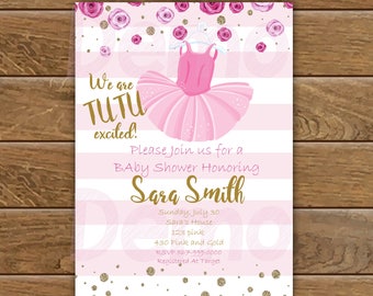 Onesie Invitations - Etsy