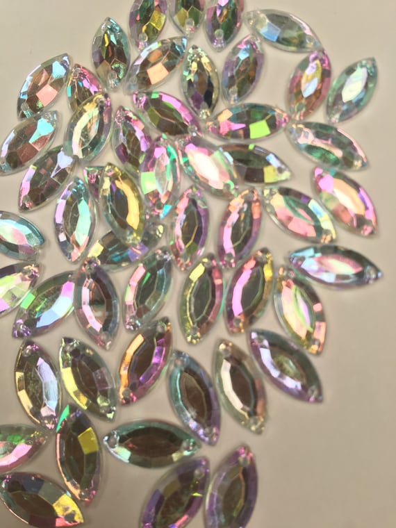 APB01 Acrylic Pearl Buttons Light Gold Rim Round Sew on Beads Dress Making