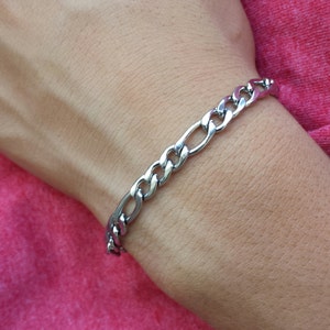 Stainless Steel Bracelet, Chain Bracelet, Unisex Bracelet, Men&#39;s Stainless Steel Bracelet, Birthday Bracelet, Bracelet For Men
