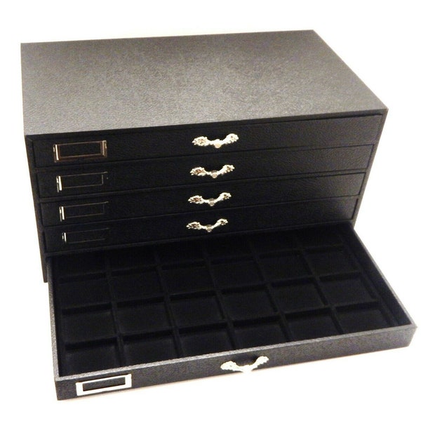 Five Drawer Hobby Storage Organizer Etsy