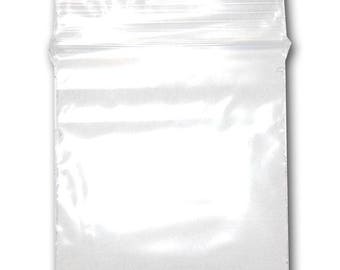 2000 Zip Lock 2" x 3" 2 Mil Clear Poly Resealable Bags Crafts Jewelry Coins 