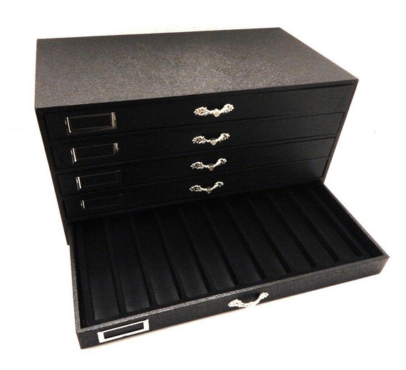 Assorted Liners Grained Leatherette Five Drawer Hobby Storage Jewelry, Parts  Organizer Case Pick Liner Color -  Ireland
