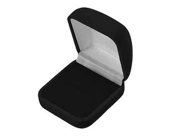 Black Velvet Velour Ring Jewelry Display Gift Boxes Choose 48  96  or 144 Ring Boxes