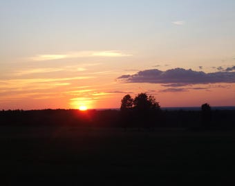 Sunset Digital Download, Outdoor Photo, Nature Photo, Scenic Photo, Sunset Photo