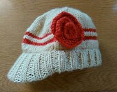 toddler sun hat with peak, customisable
