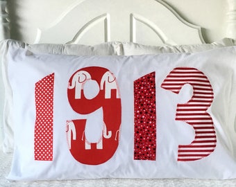 1913 Pillowcase - Sorority Pillowcase - New Sister Gift - Monogrammed Pillow Case  - Crossing Gift - Custom Pillowcase - Soror Gear