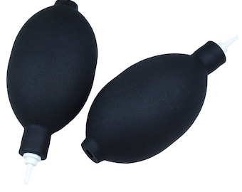 2 PCS Rubber Air Blower / Dust Cleaner for Camera Lens CCD Watch Repair