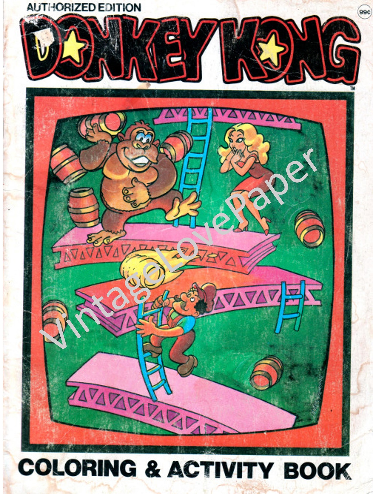 baby donkey kong coloring pages