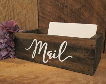 Desktop Mail Holder Etsy