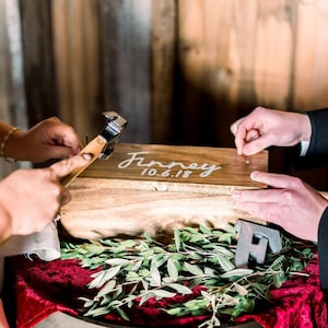 Personalized rustic wooden wine box, wedding gift wine holder, unity wine ceremony box, custom keepsake box, love letter box, wedding decor