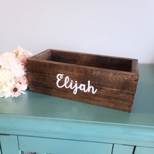 Personalized graduation card box, gift for graduate, class of 2025, dorm room decor, mail holder, mail organizer, rustic wooden cards box, custom card holder, gift table box, gift card box, dorm room desk storage, mail holder