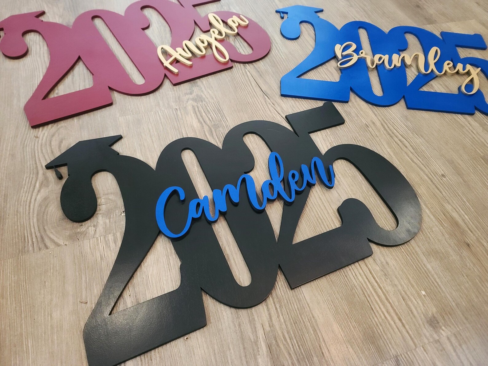 Grad Name Sign Custom Grad Name Sign, Graduation Party Centerpiece, Personalized Grad ...