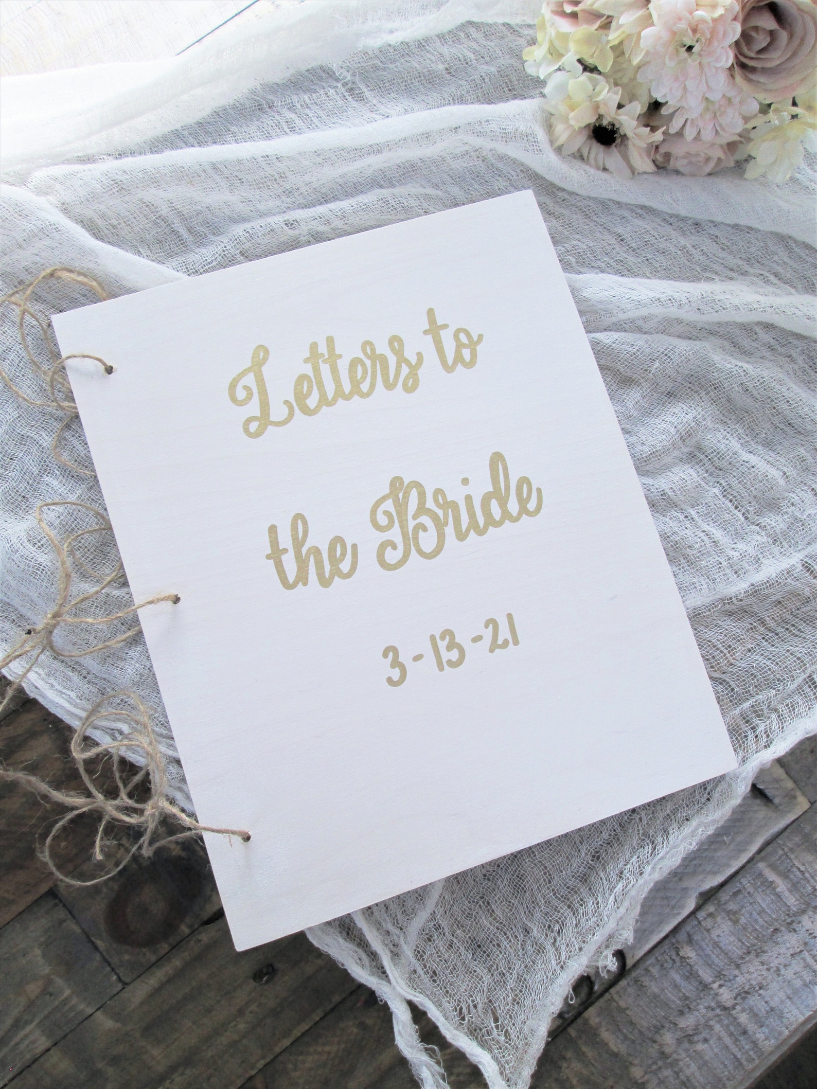Letters to the Bride Book Bridal Shower Book Bridal Shower Etsy