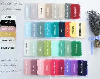 Acrylic Painted Back Color Samples