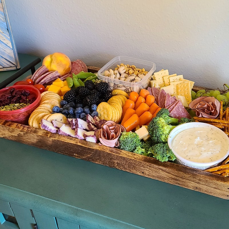 Charcuterie Board With Lip - Etsy